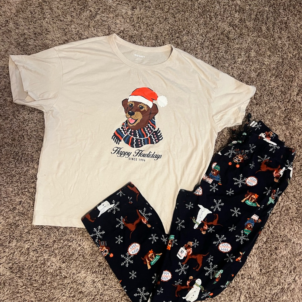 Men’s Old Navy Christmas Pajama Set
